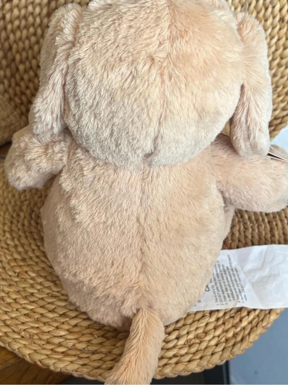 Plush Dog Stuffed Animal - Soft Light Tan Puppy for Dogs & Kids